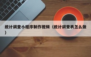 丽水统计调查小程序制作视频（统计调查表怎么做）